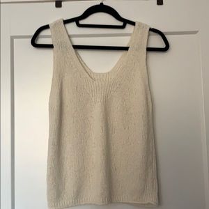 Madewell cute knit sweater tank top